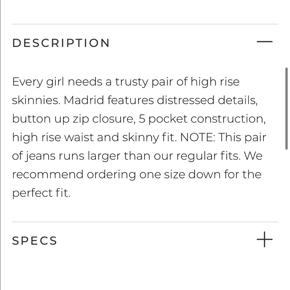 Refuge Madrid high rise jean - Picture 3 of 5